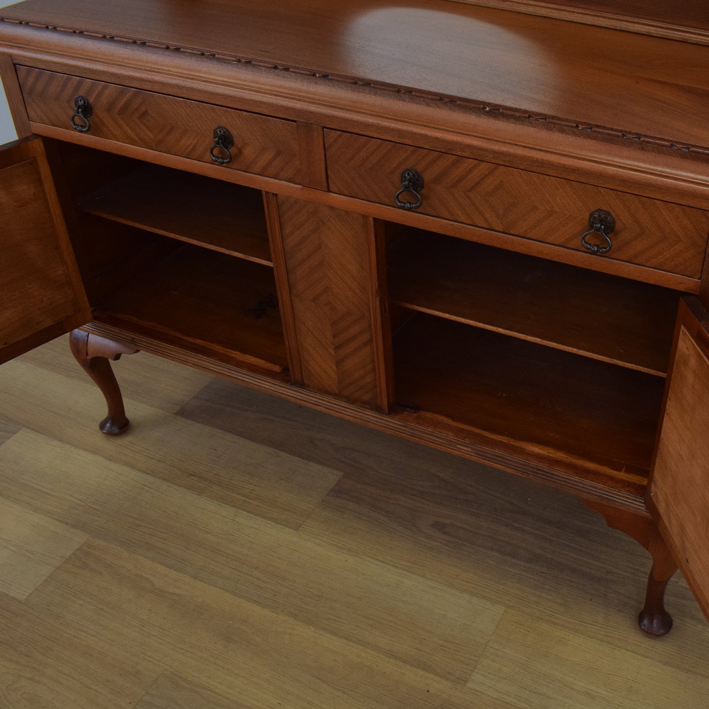 Mahogany Mirrored Sideboard