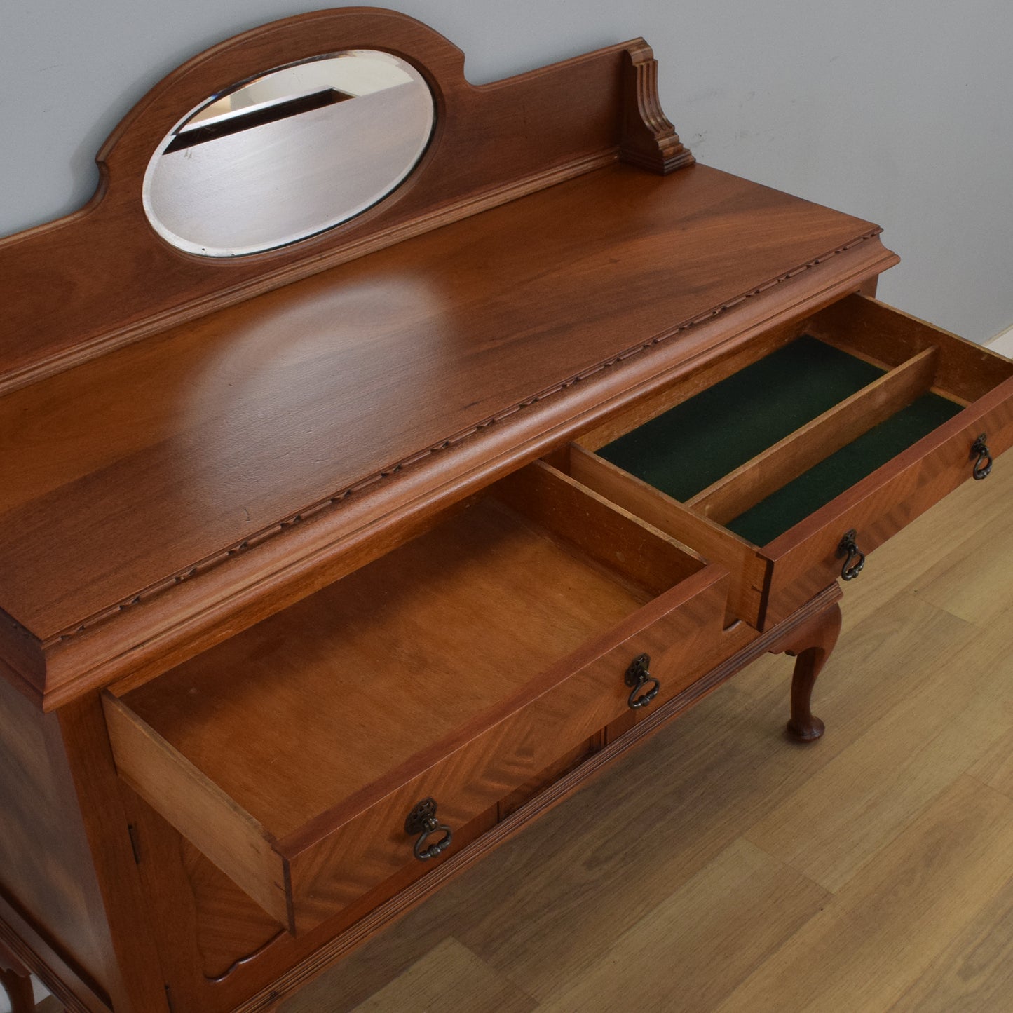 Mahogany Mirrored Sideboard