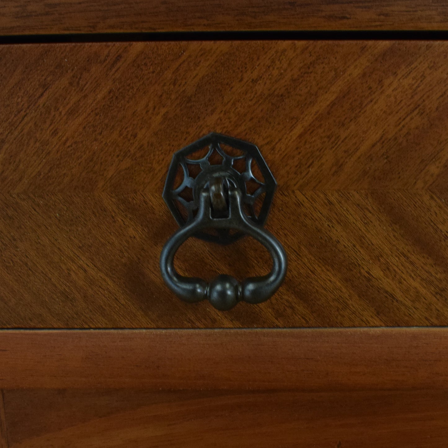 Mahogany Mirrored Sideboard