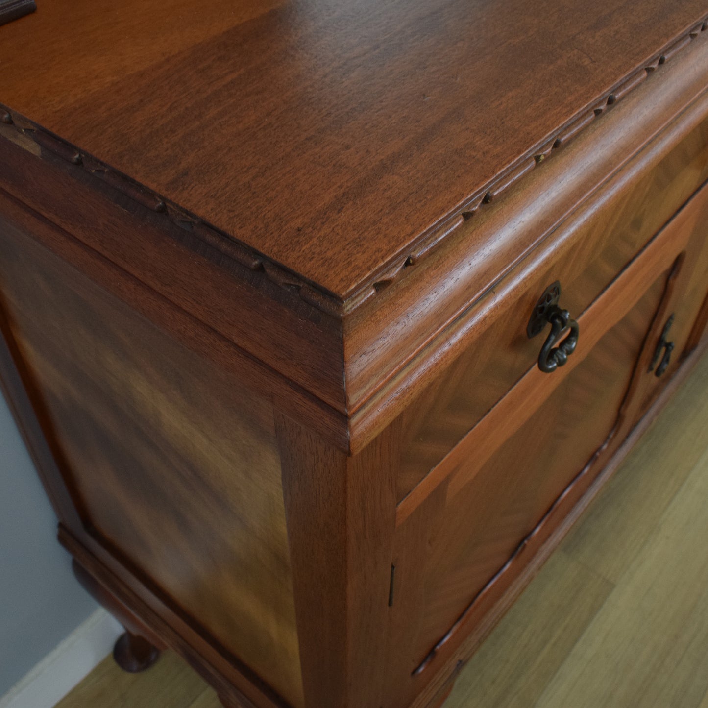 Mahogany Mirrored Sideboard