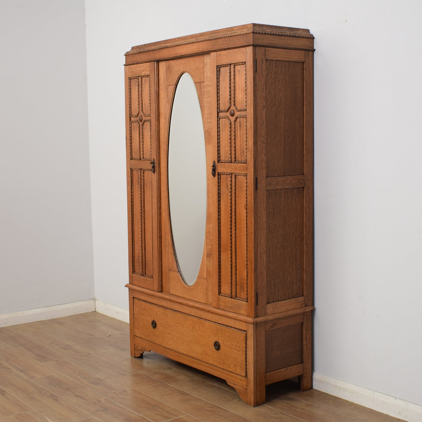 Restored Oak Hallrobe