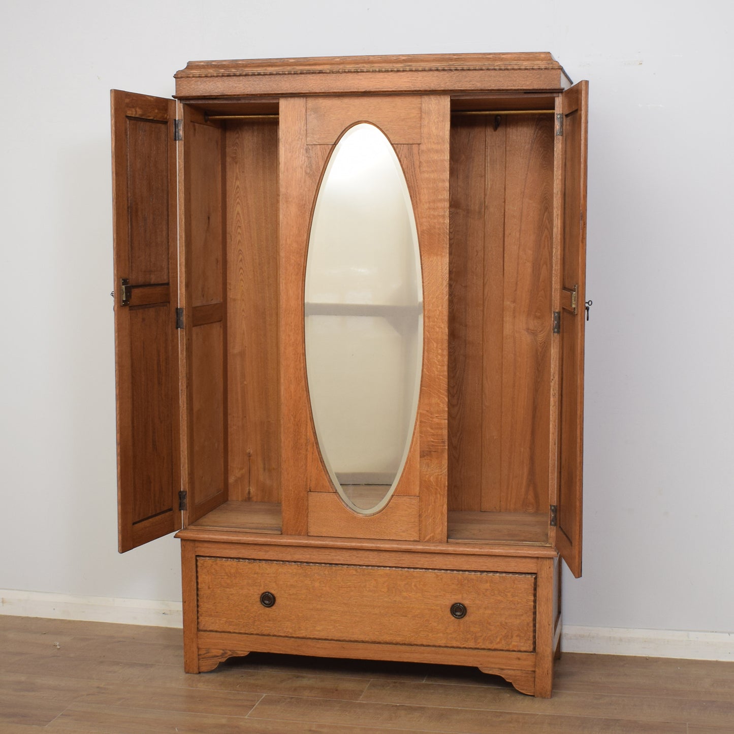 Restored Oak Hallrobe