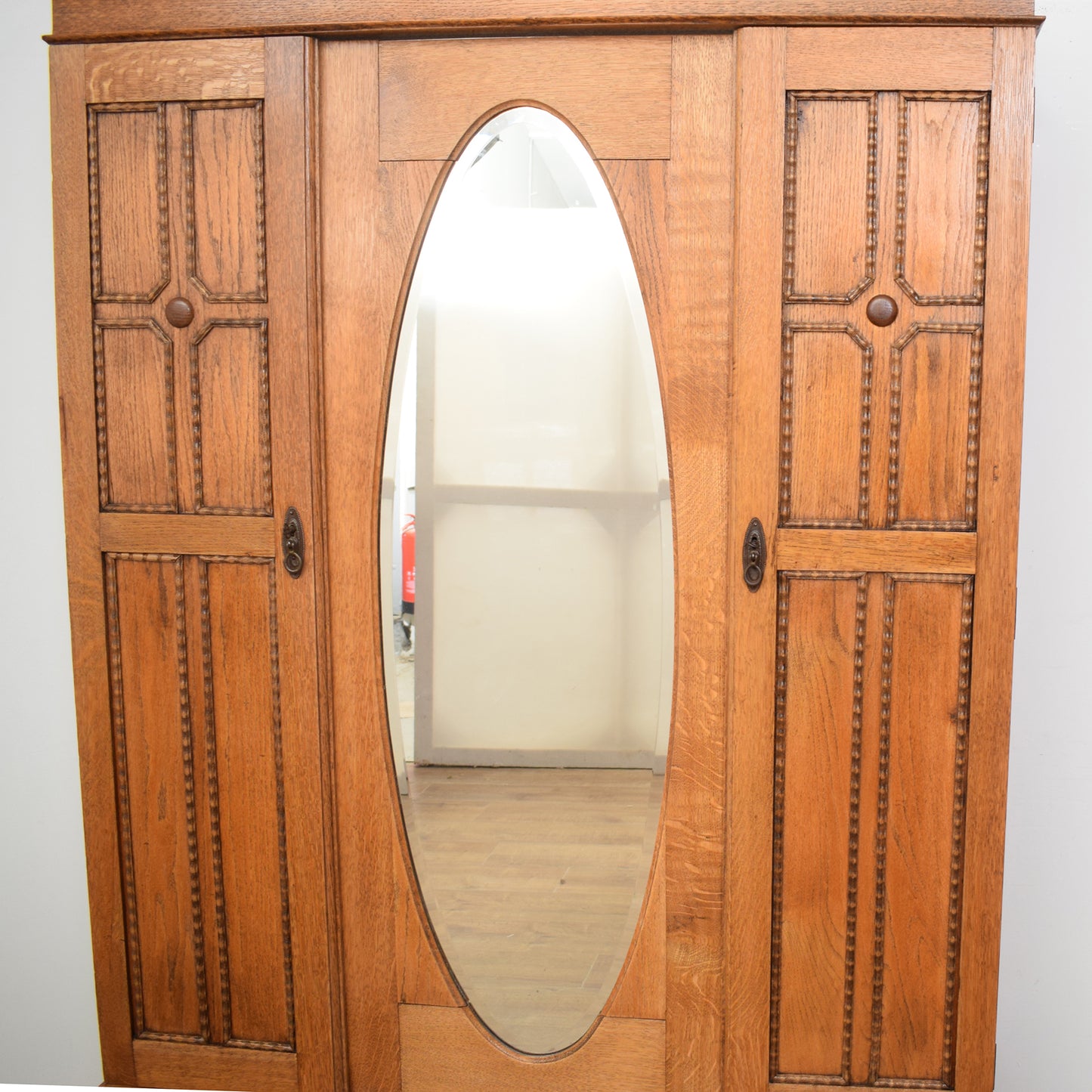 Restored Oak Hallrobe