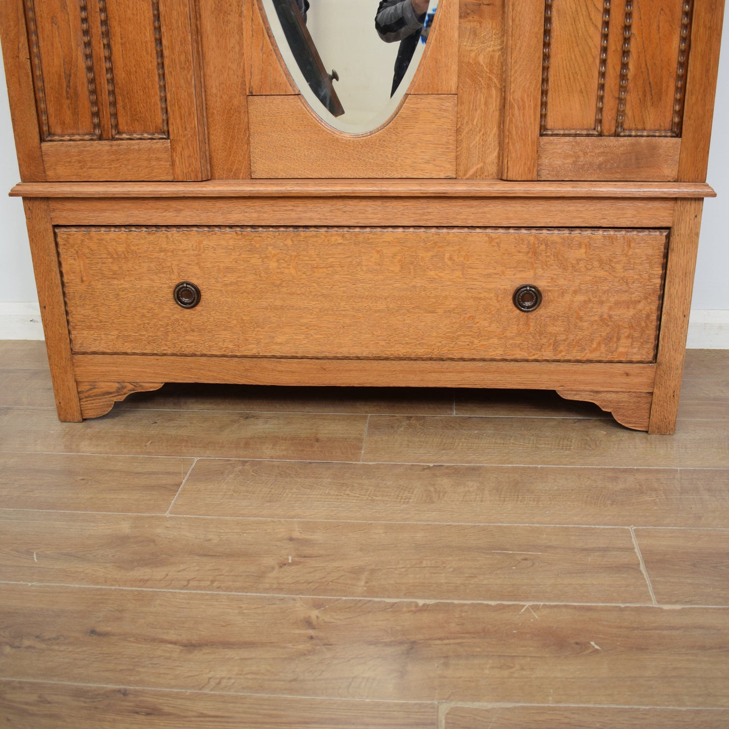 Restored Oak Hallrobe