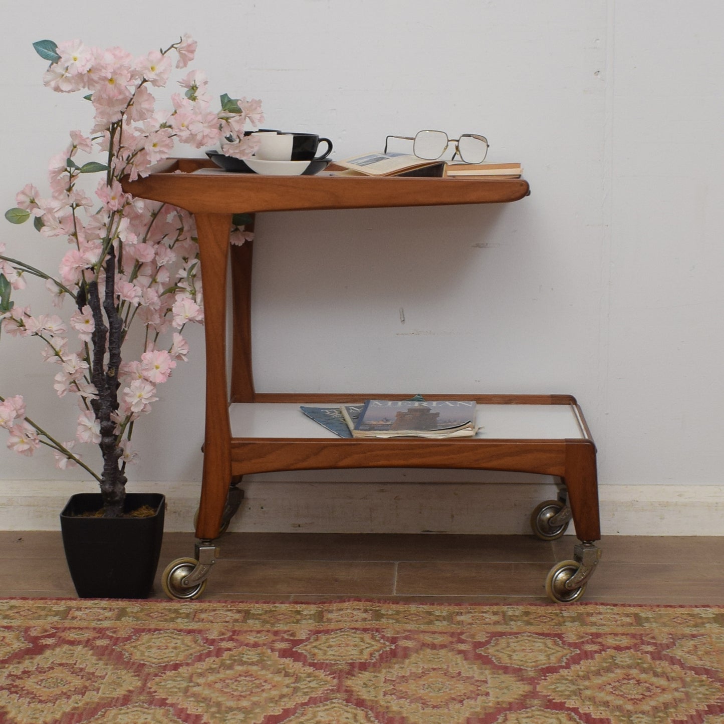 Teak Serving Trolley