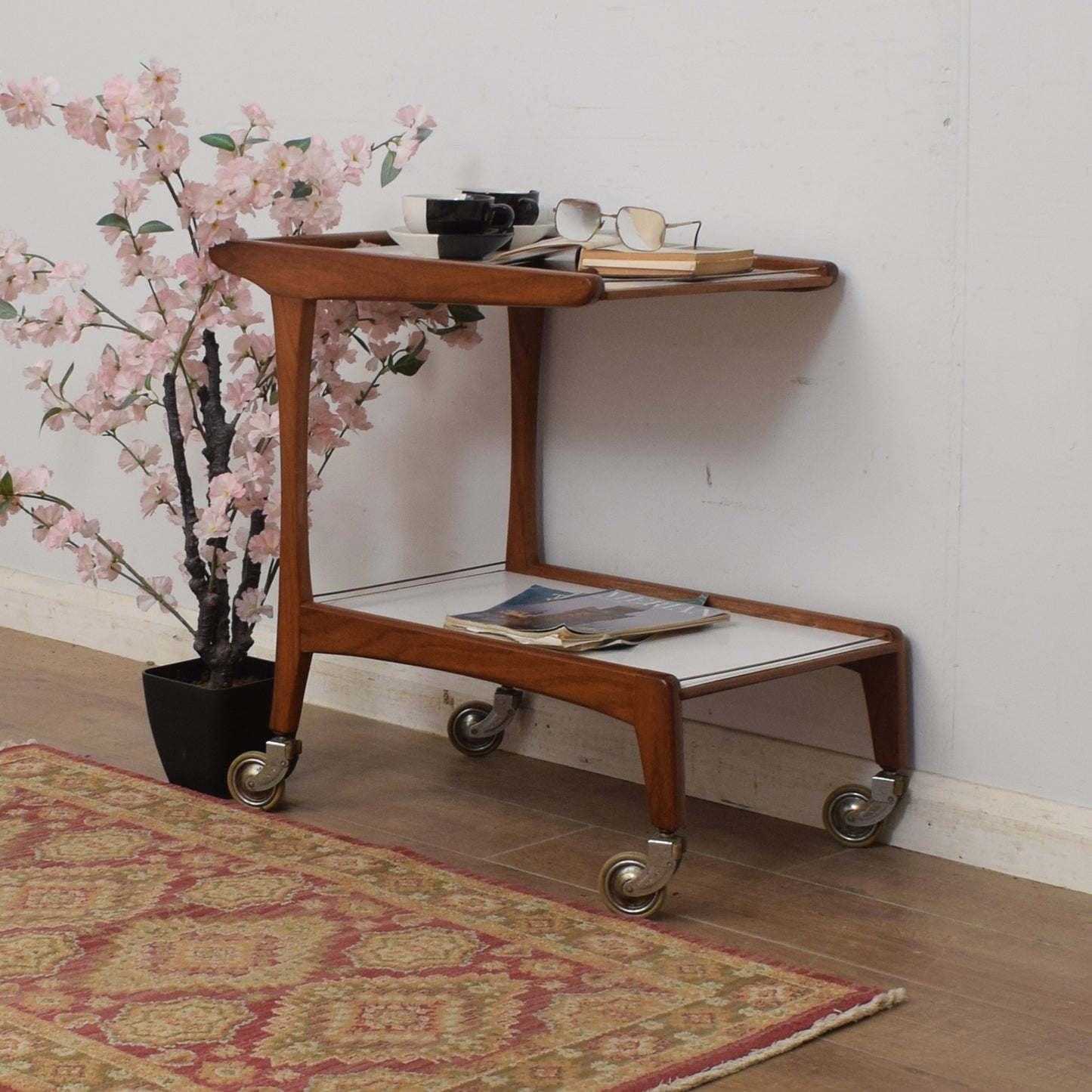 Teak Serving Trolley