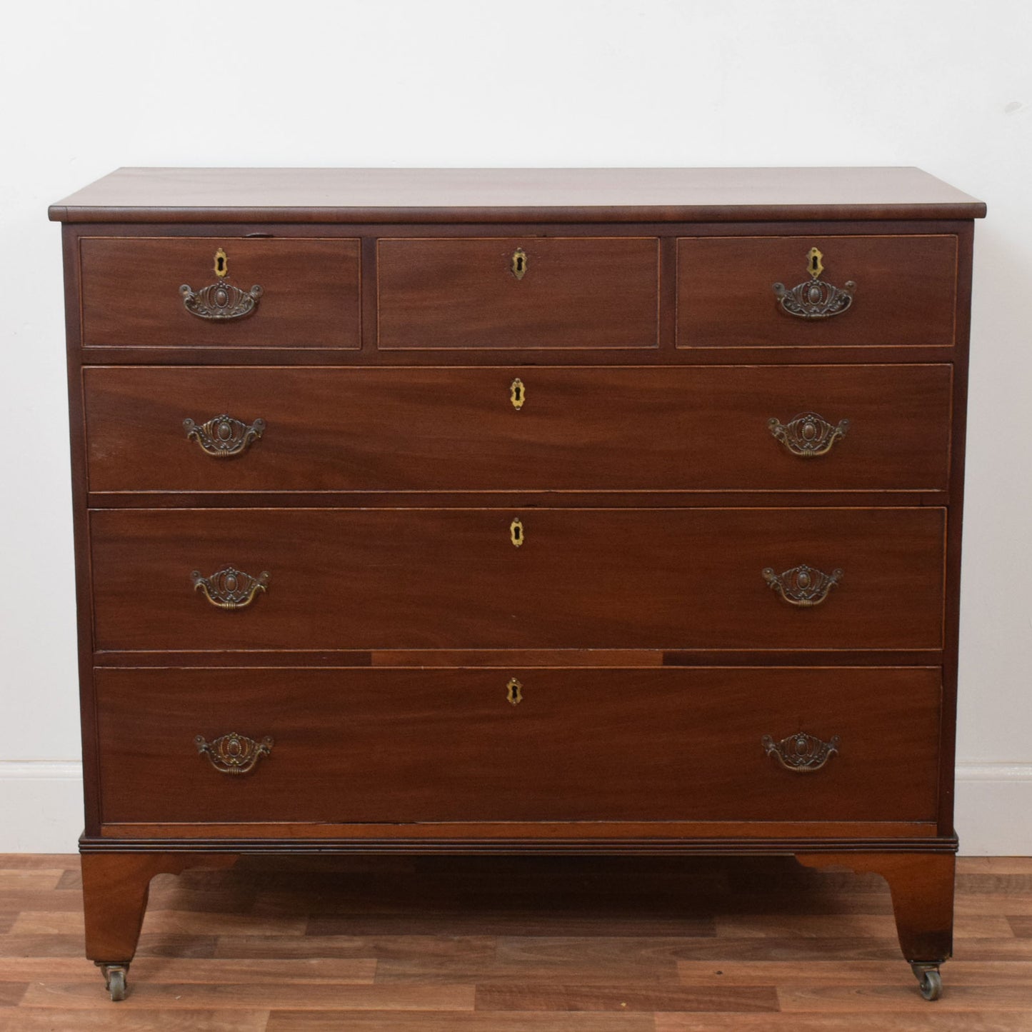 Rustic Mahogany Chest of Drawers