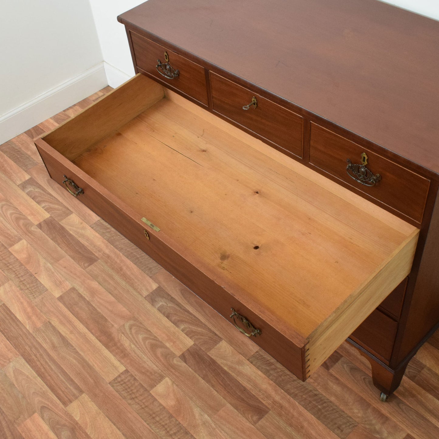 Rustic Mahogany Chest of Drawers