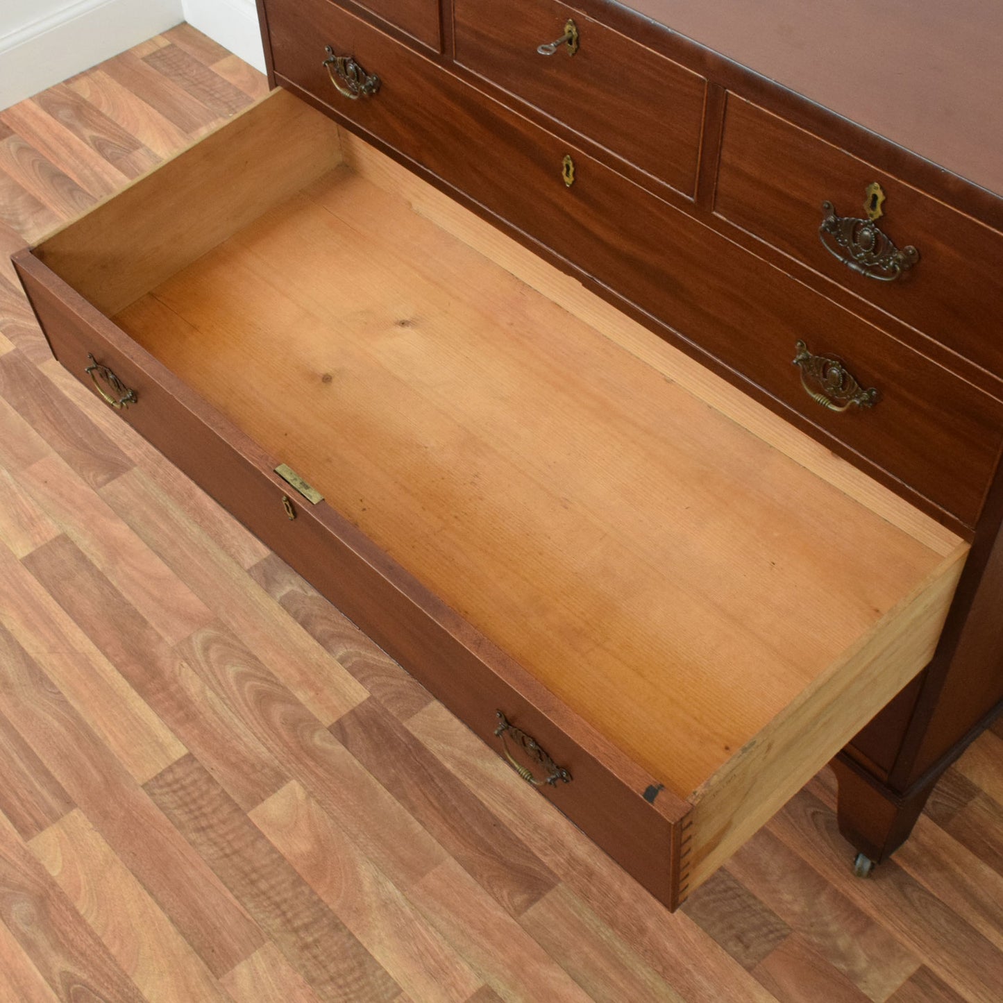 Rustic Mahogany Chest of Drawers