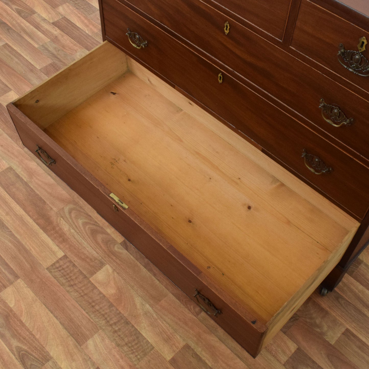 Rustic Mahogany Chest of Drawers