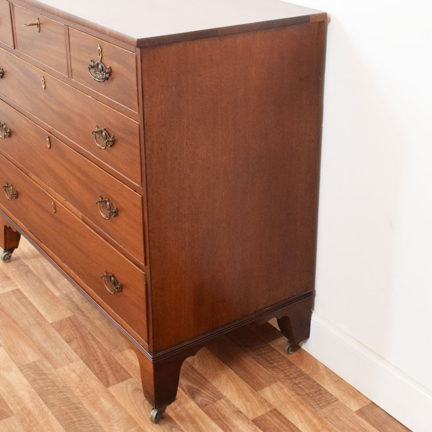 Rustic Mahogany Chest of Drawers