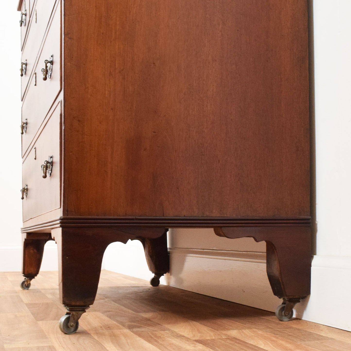 Rustic Mahogany Chest of Drawers