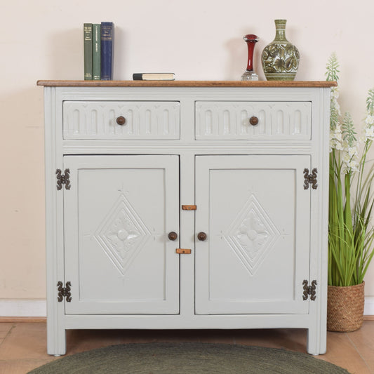 Painted Oak Sideboard