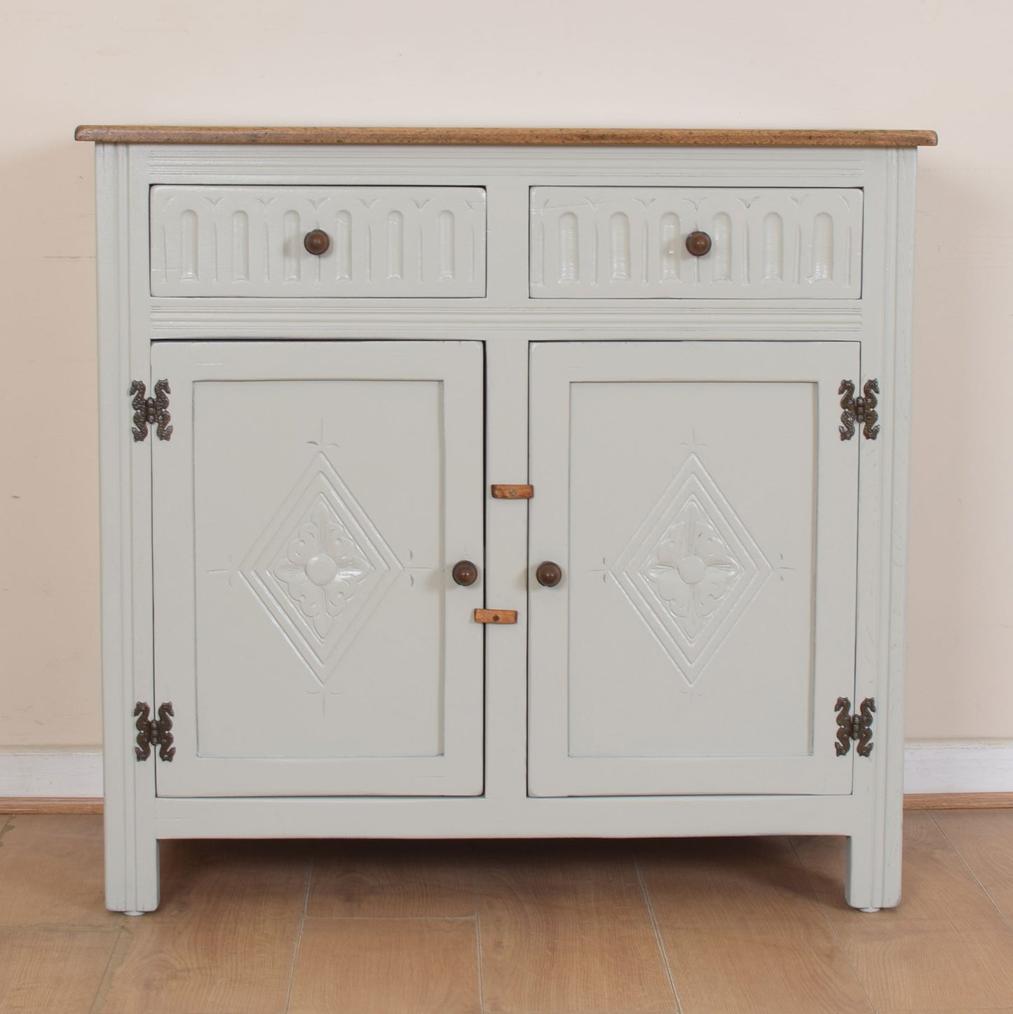 Painted Oak Sideboard