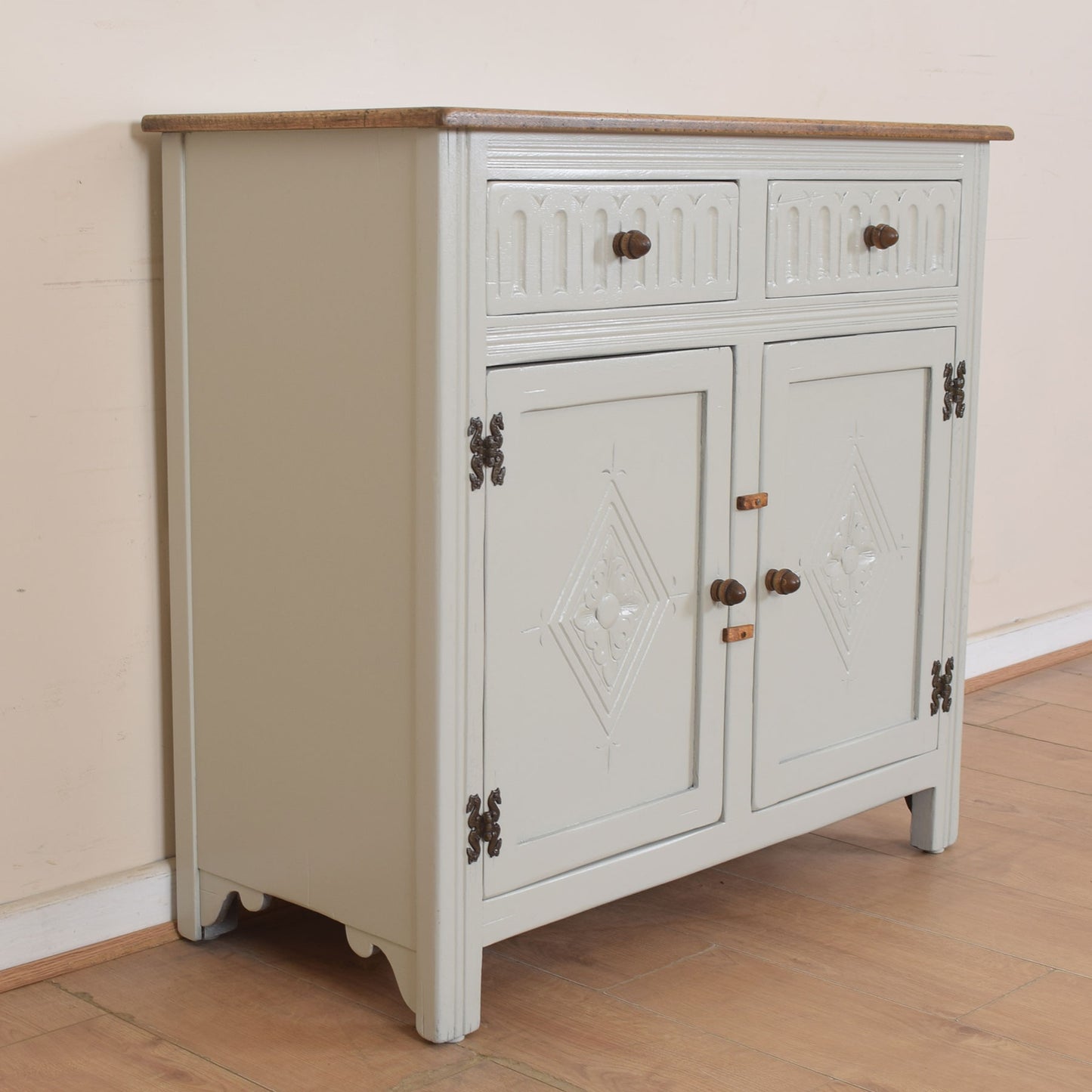 Painted Oak Sideboard