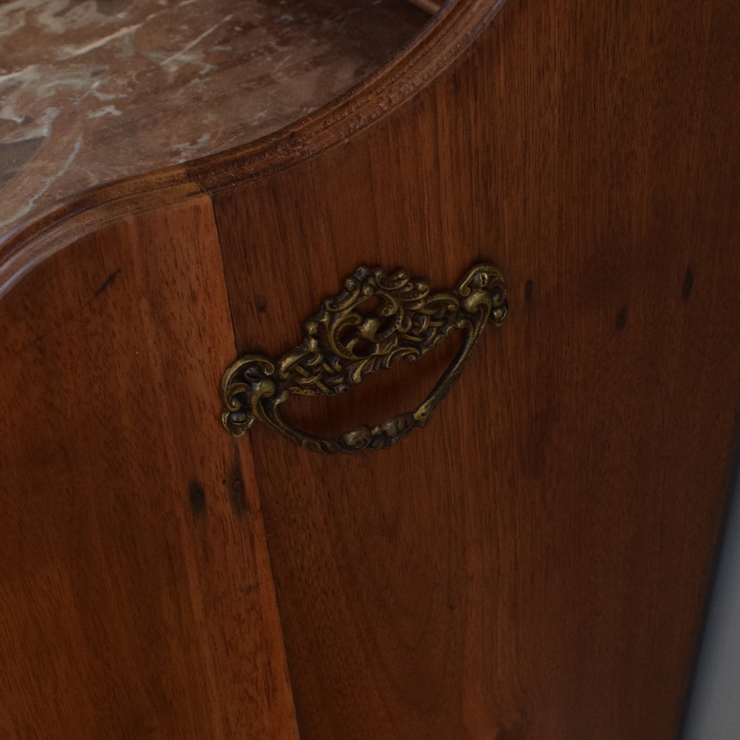 Mahogany Coal Scuttle