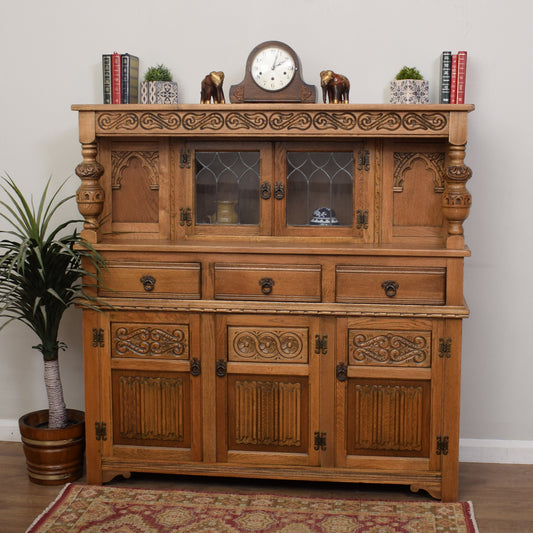 Restored Old Charm Court Cabinet