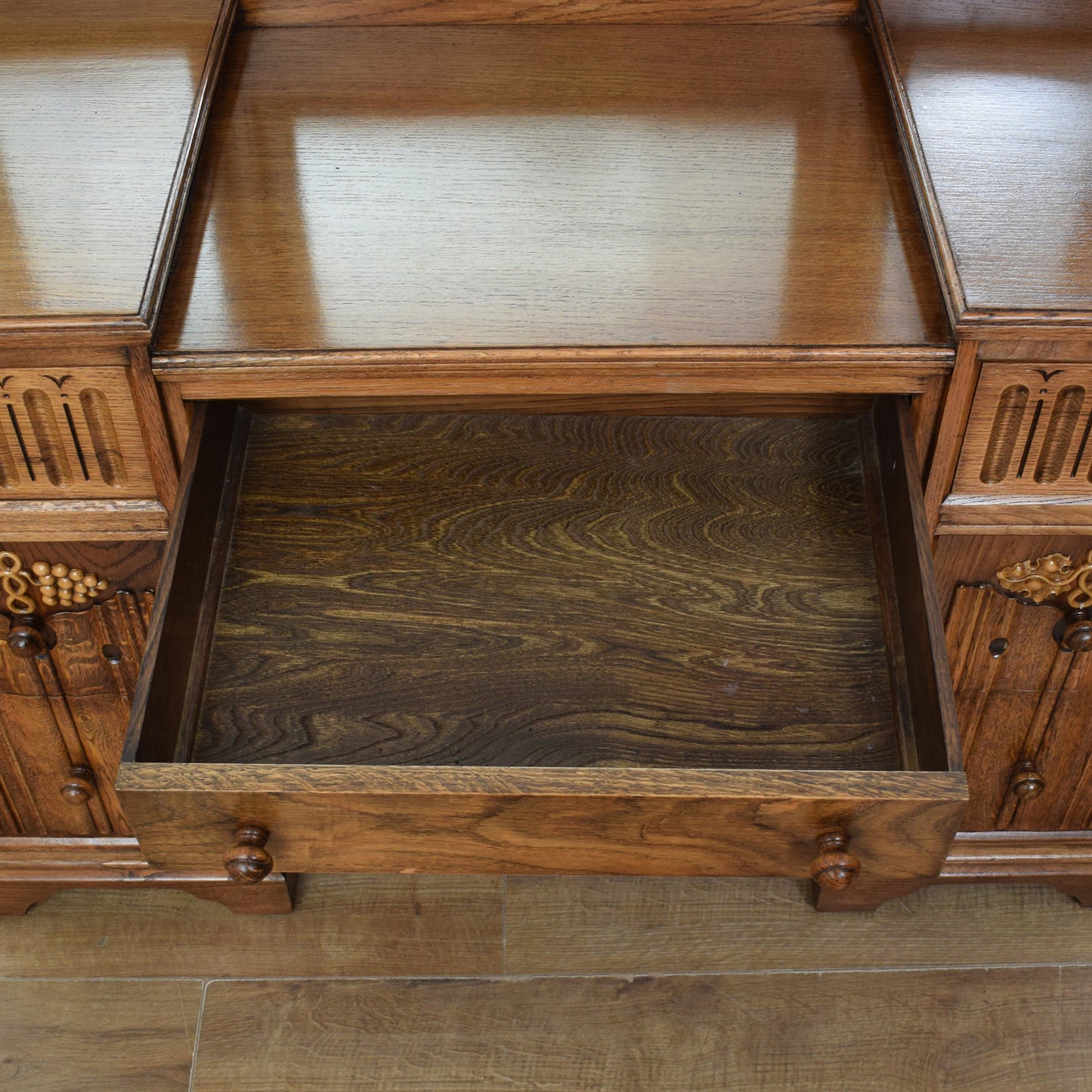 Restored Oak Dressing Table