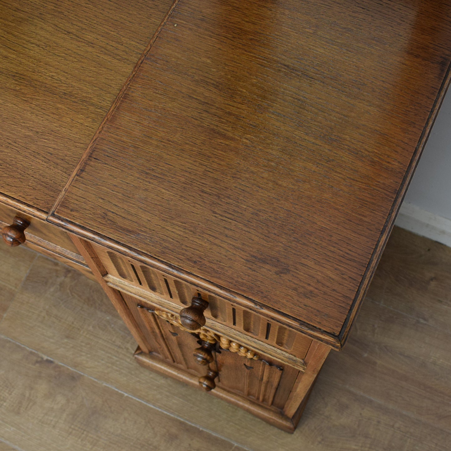 Restored Oak Dressing Table