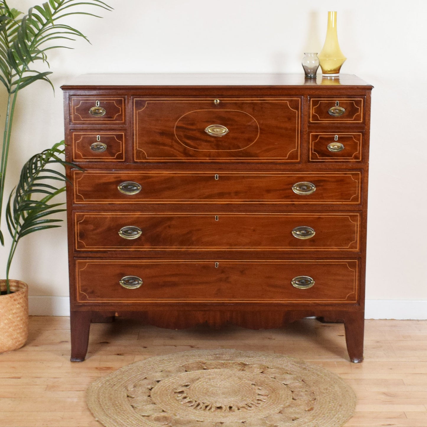 Large Mahogany Secretaire