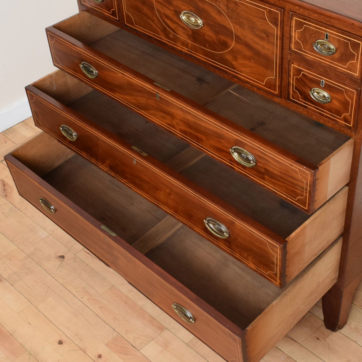 Large Mahogany Secretaire