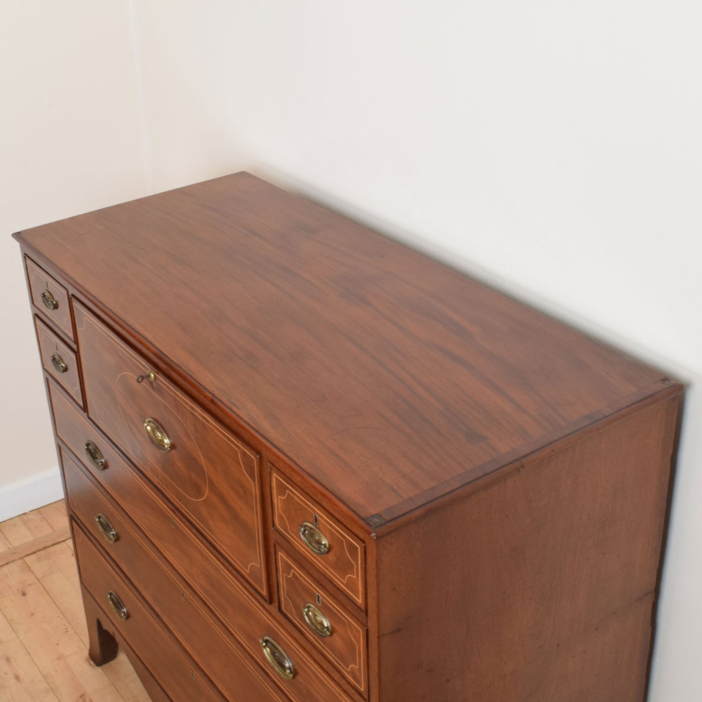 Large Mahogany Secretaire