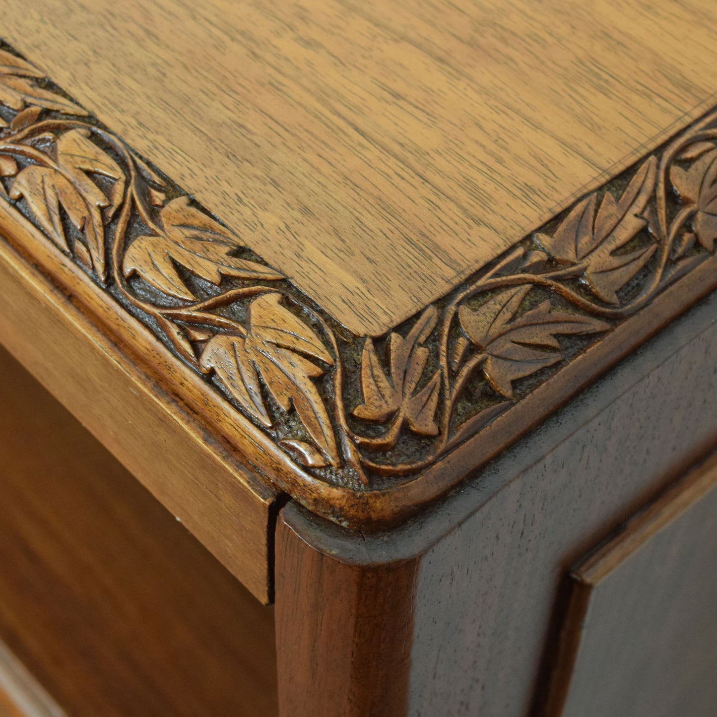 Restored Walnut Bookcase