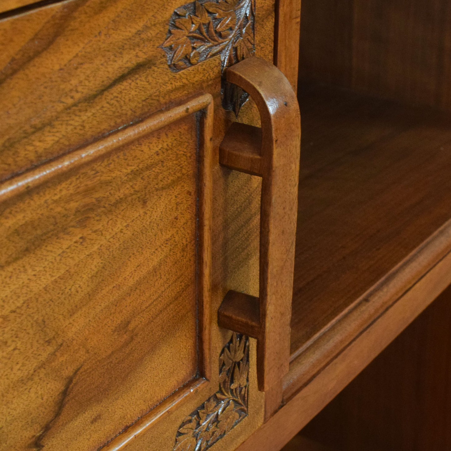 Restored Walnut Bookcase