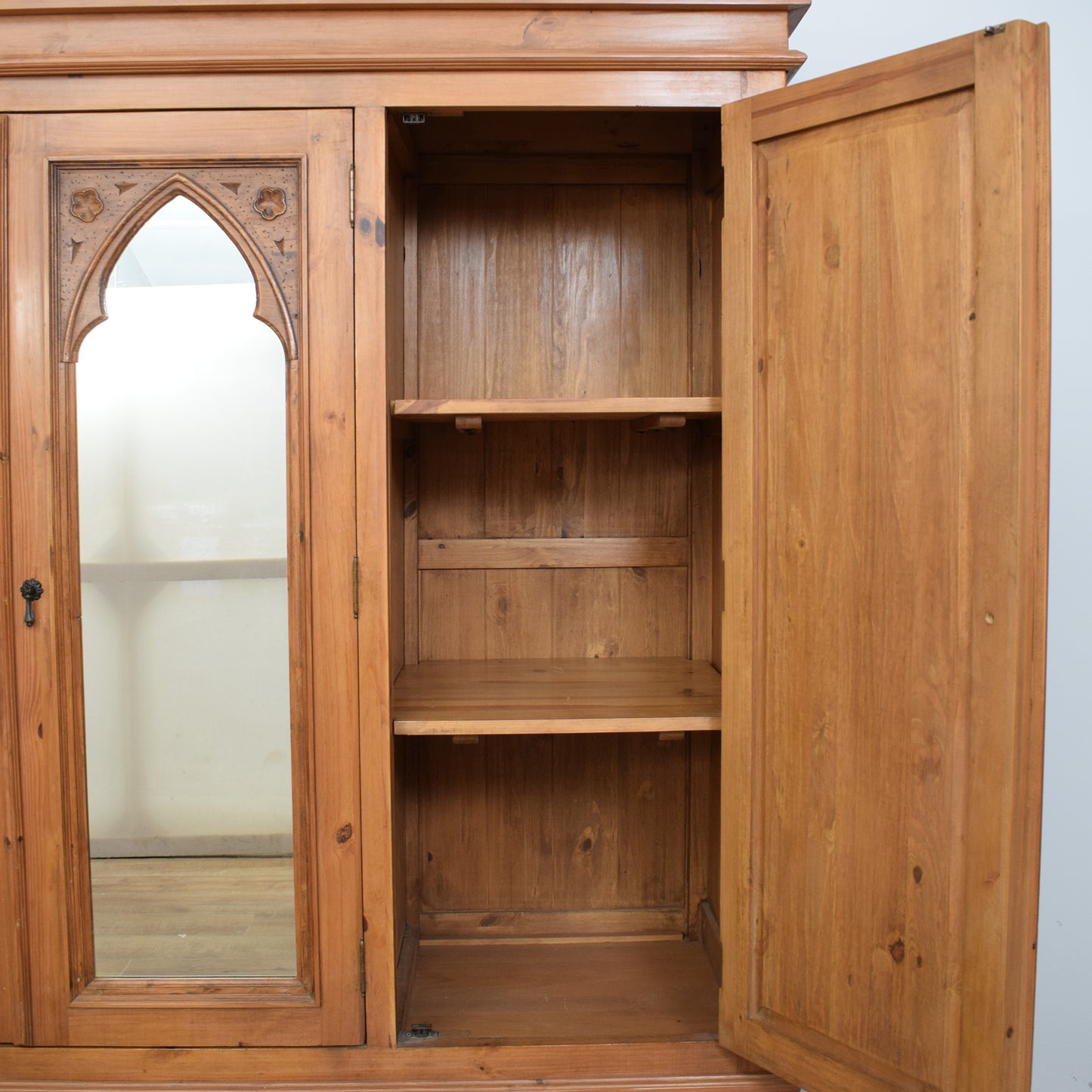 Pine Triple Wardrobe