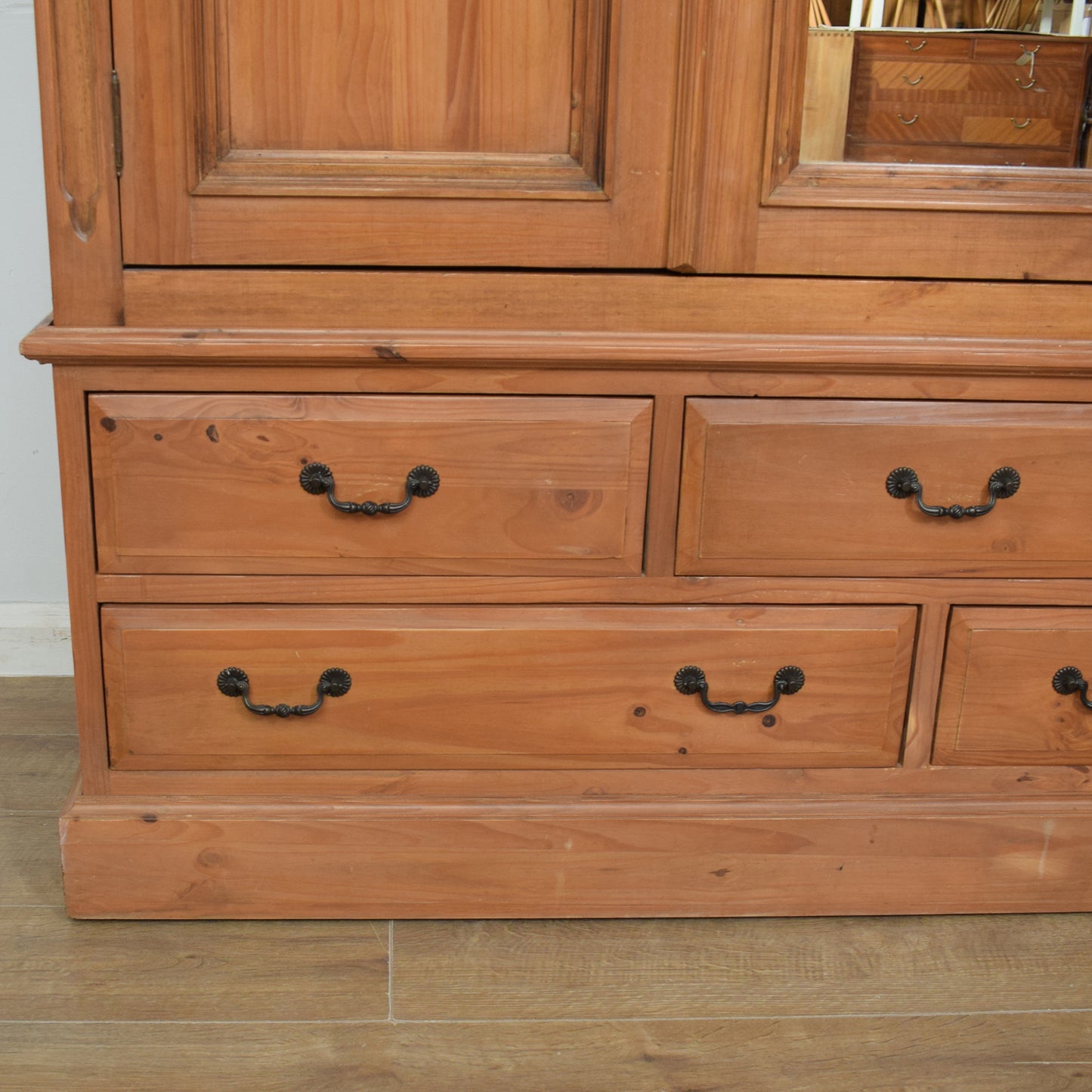 Pine Triple Wardrobe