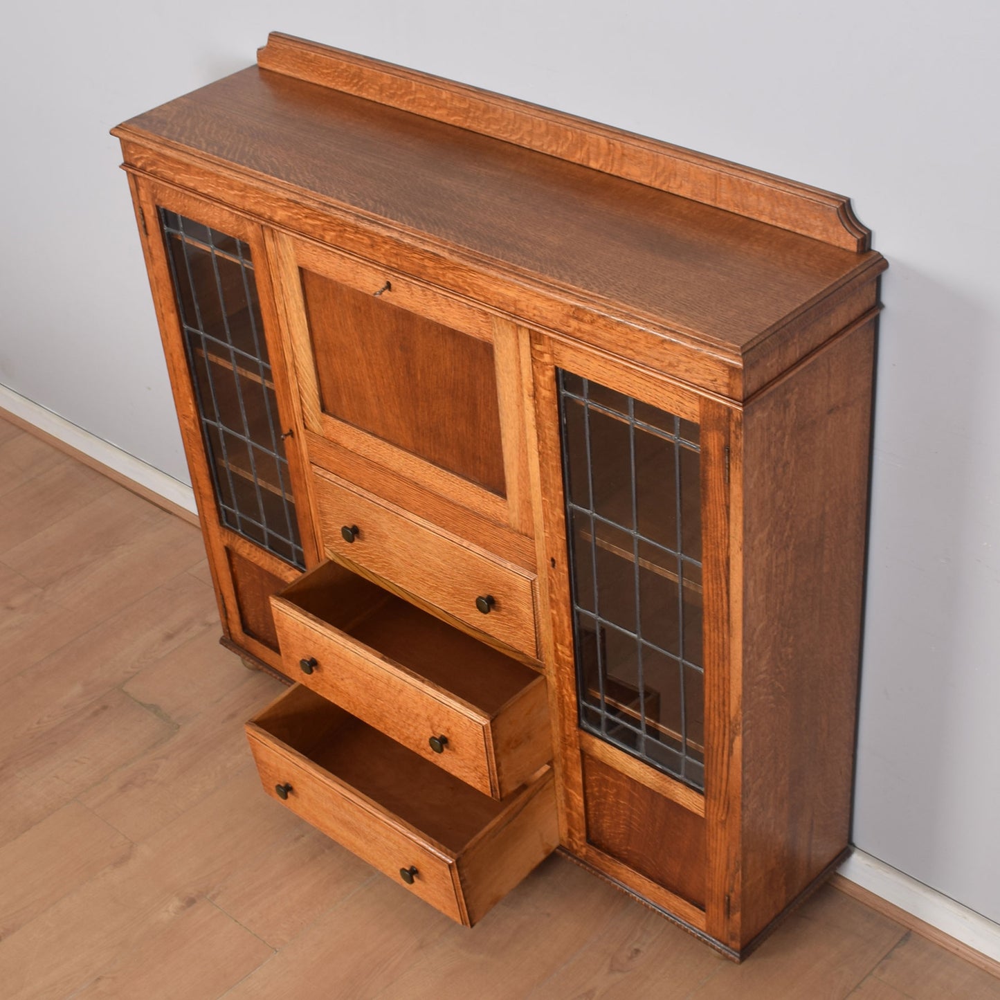 Vintage Side-By-Side Bureau