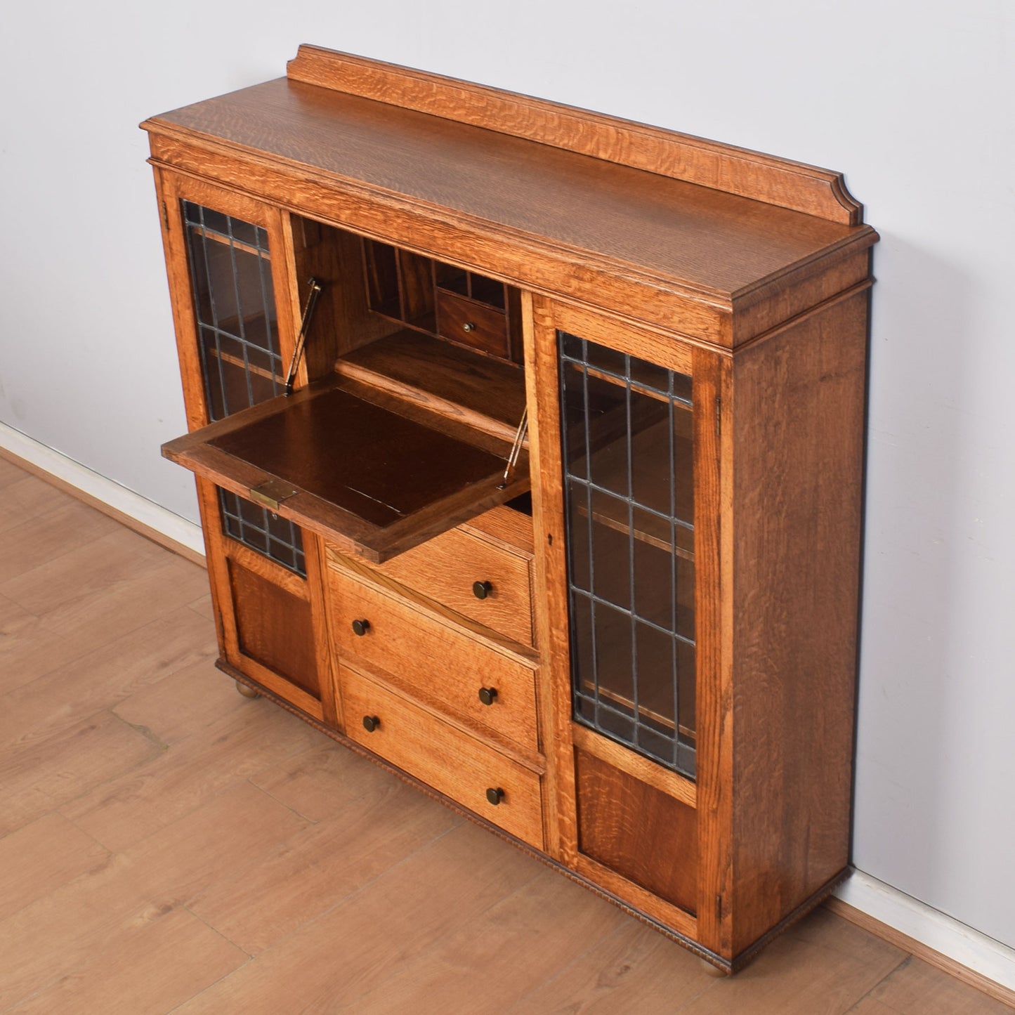 Vintage Side-By-Side Bureau