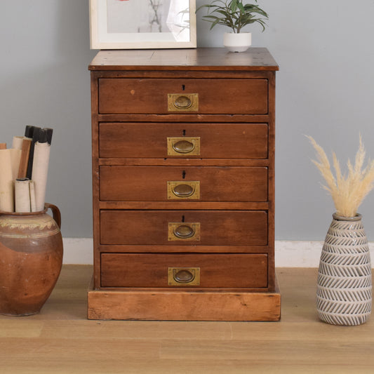 19th Century Oak Military Chest