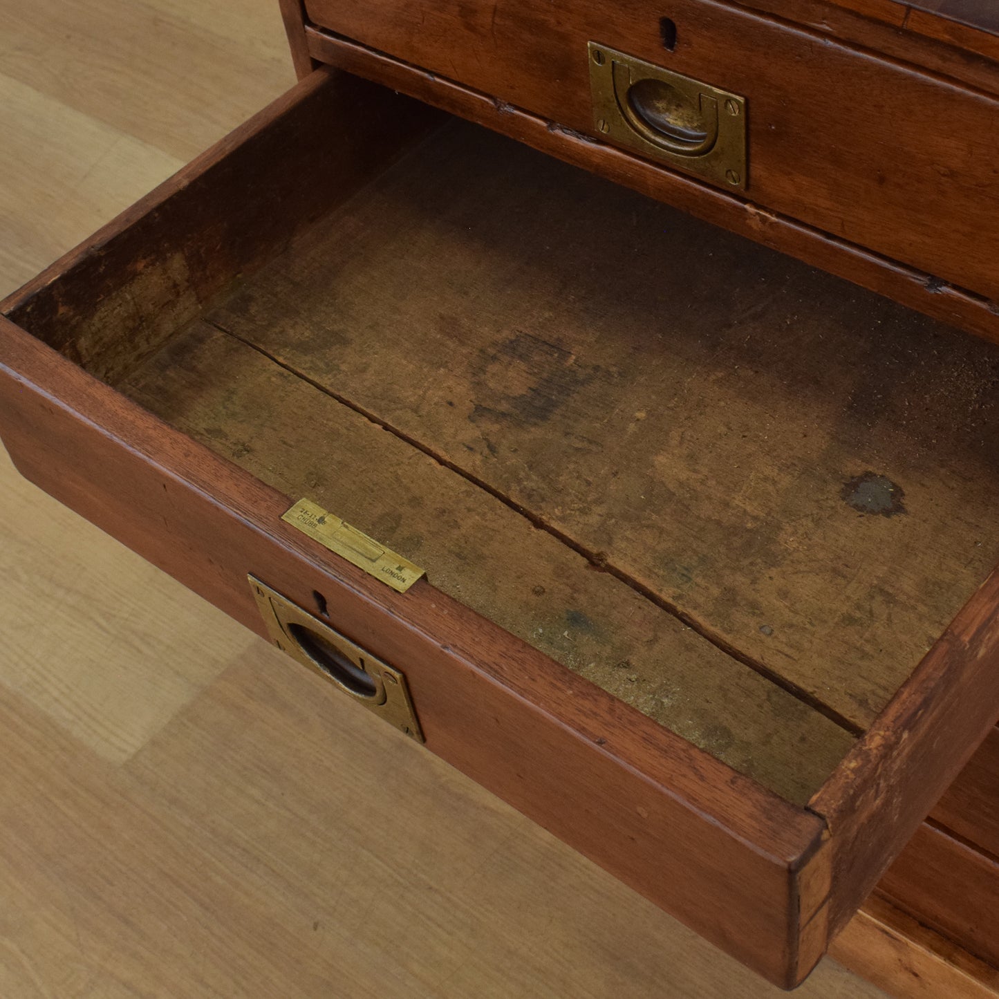 19th Century Oak Military Chest