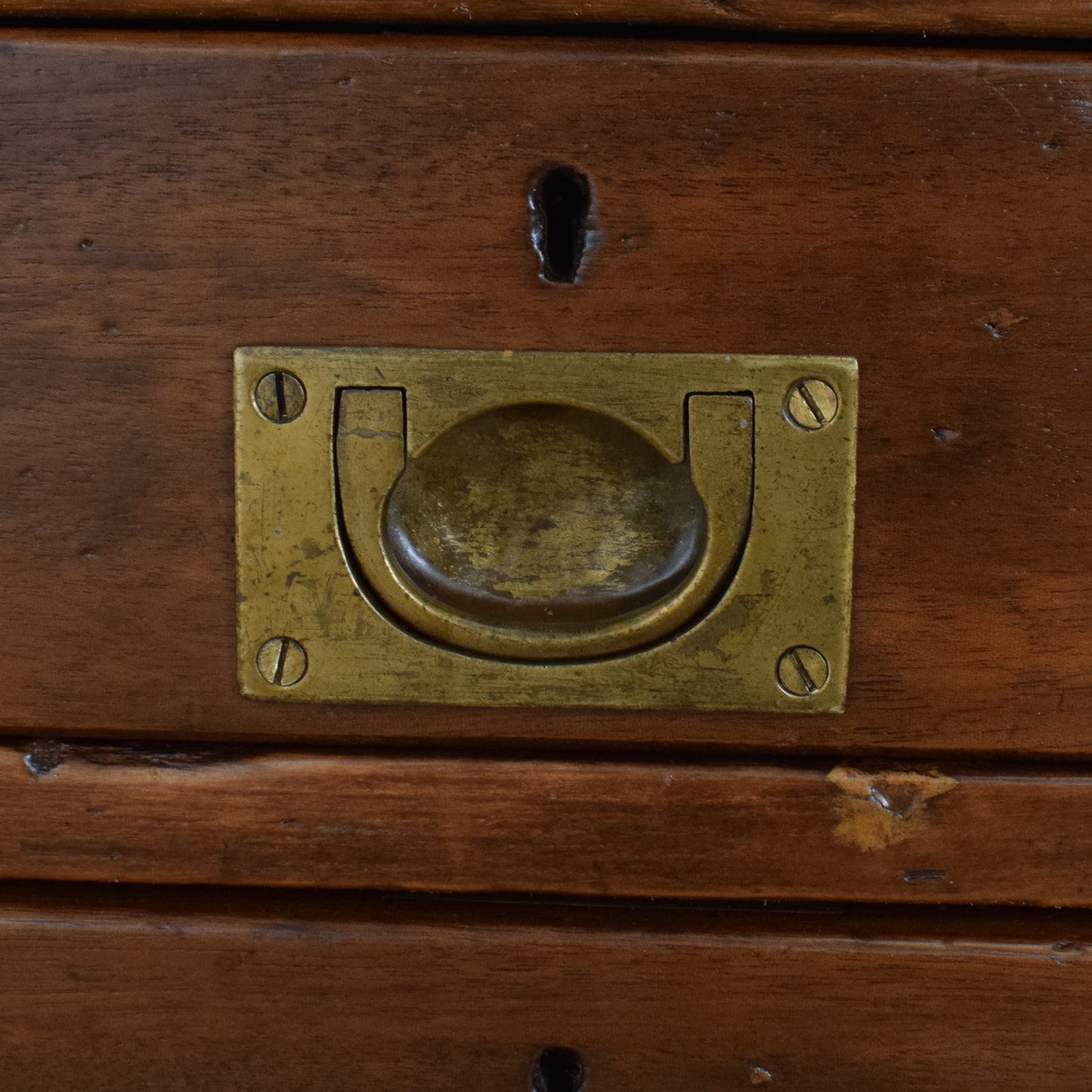 19th Century Oak Military Chest