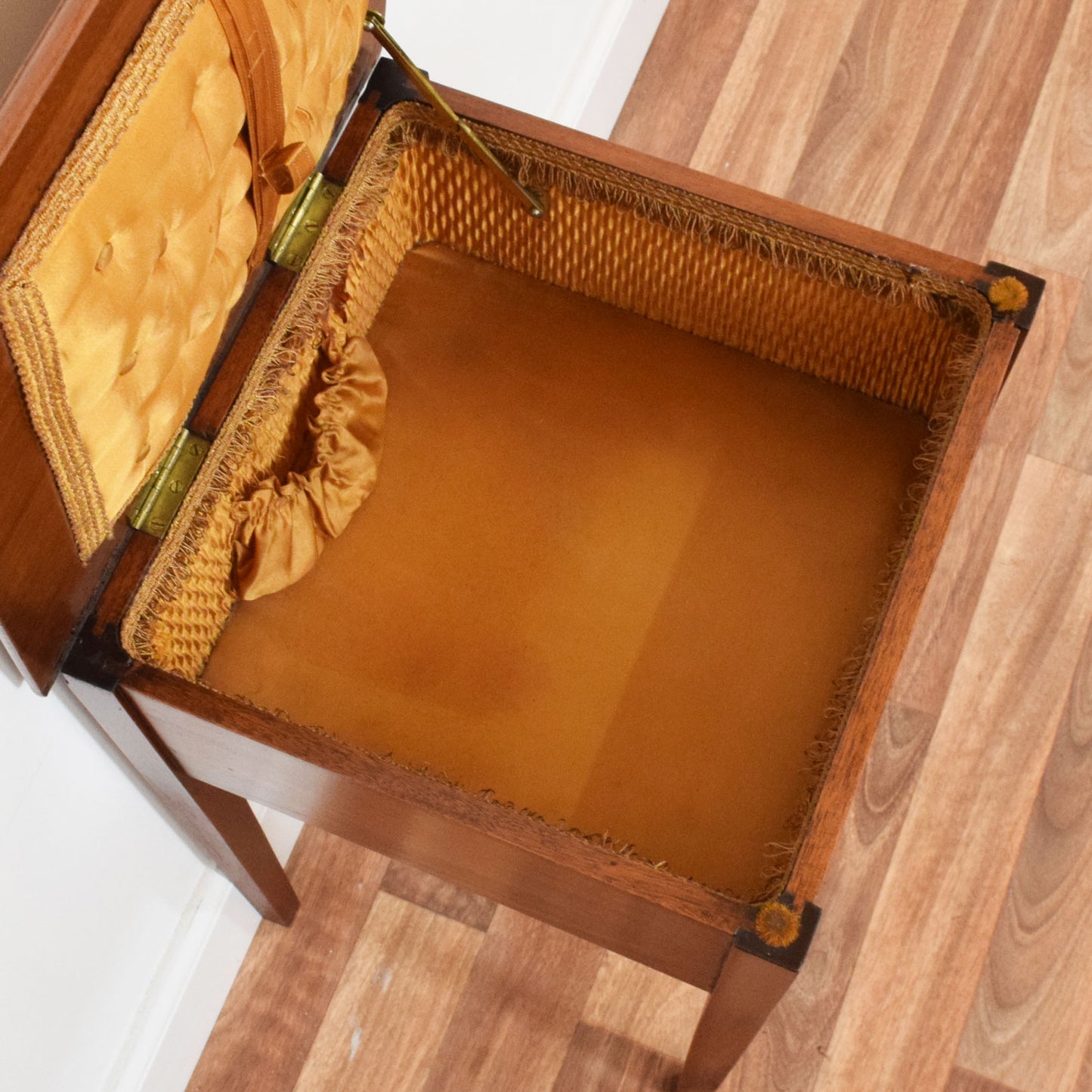 Restored Oak Sewing Box