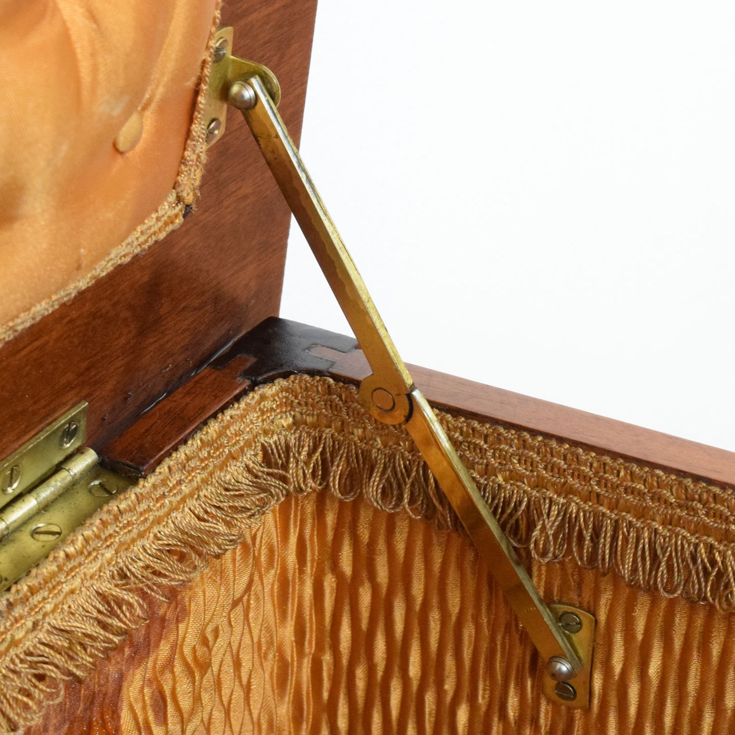 Restored Oak Sewing Box