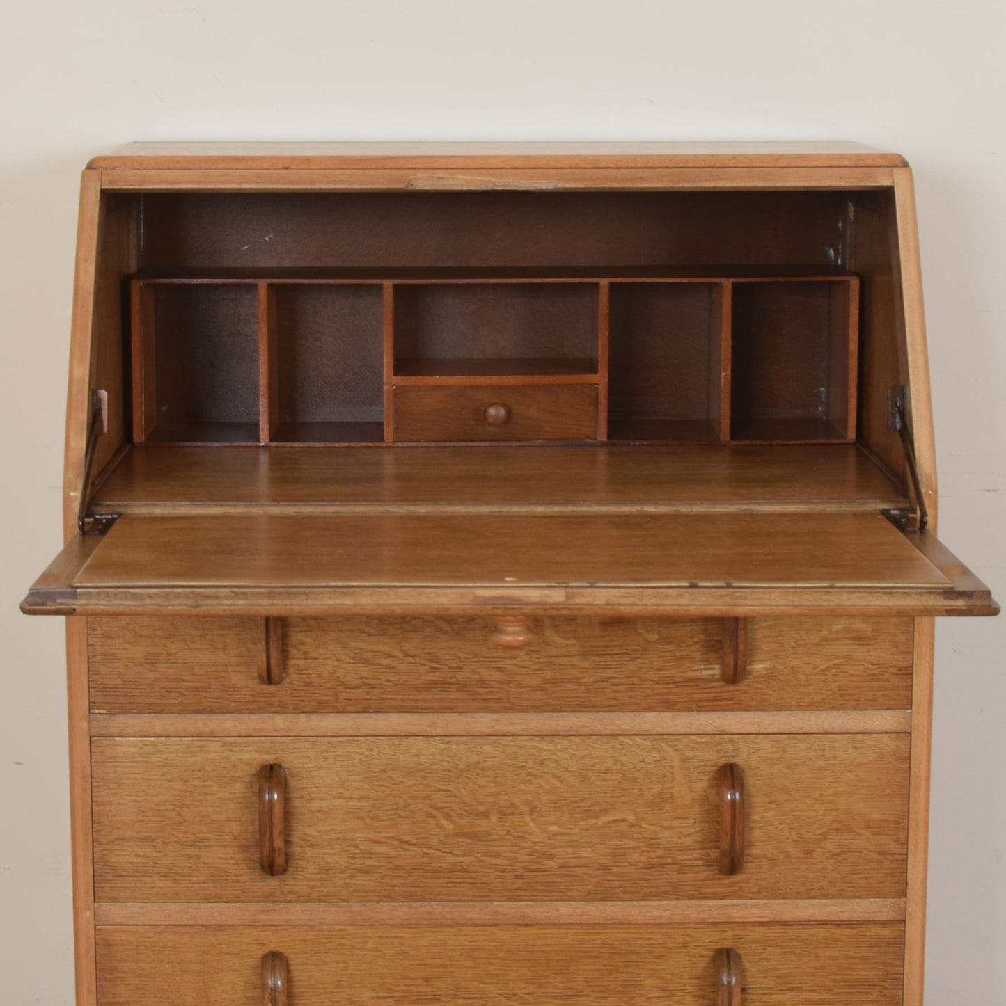 Oak Art Deco Bureau