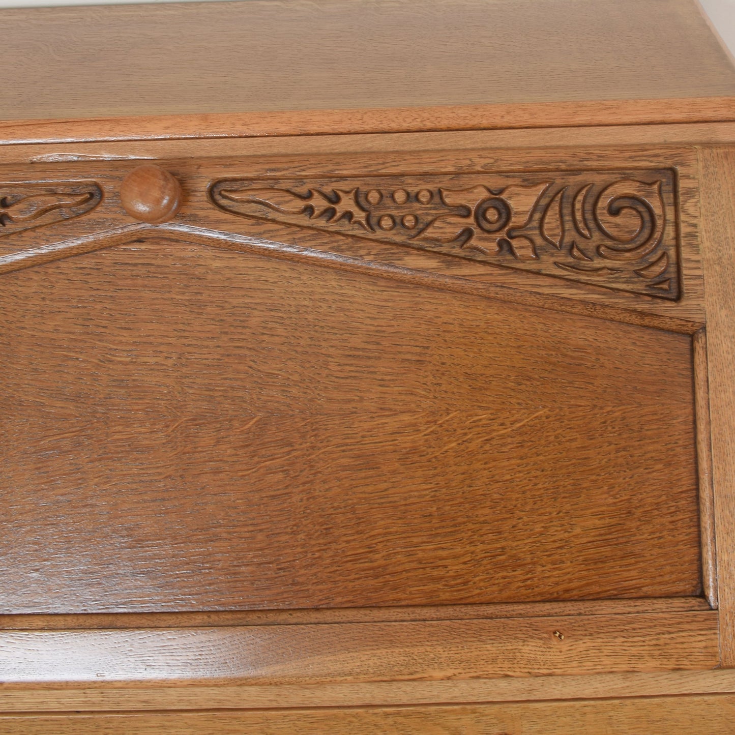 Oak Art Deco Bureau