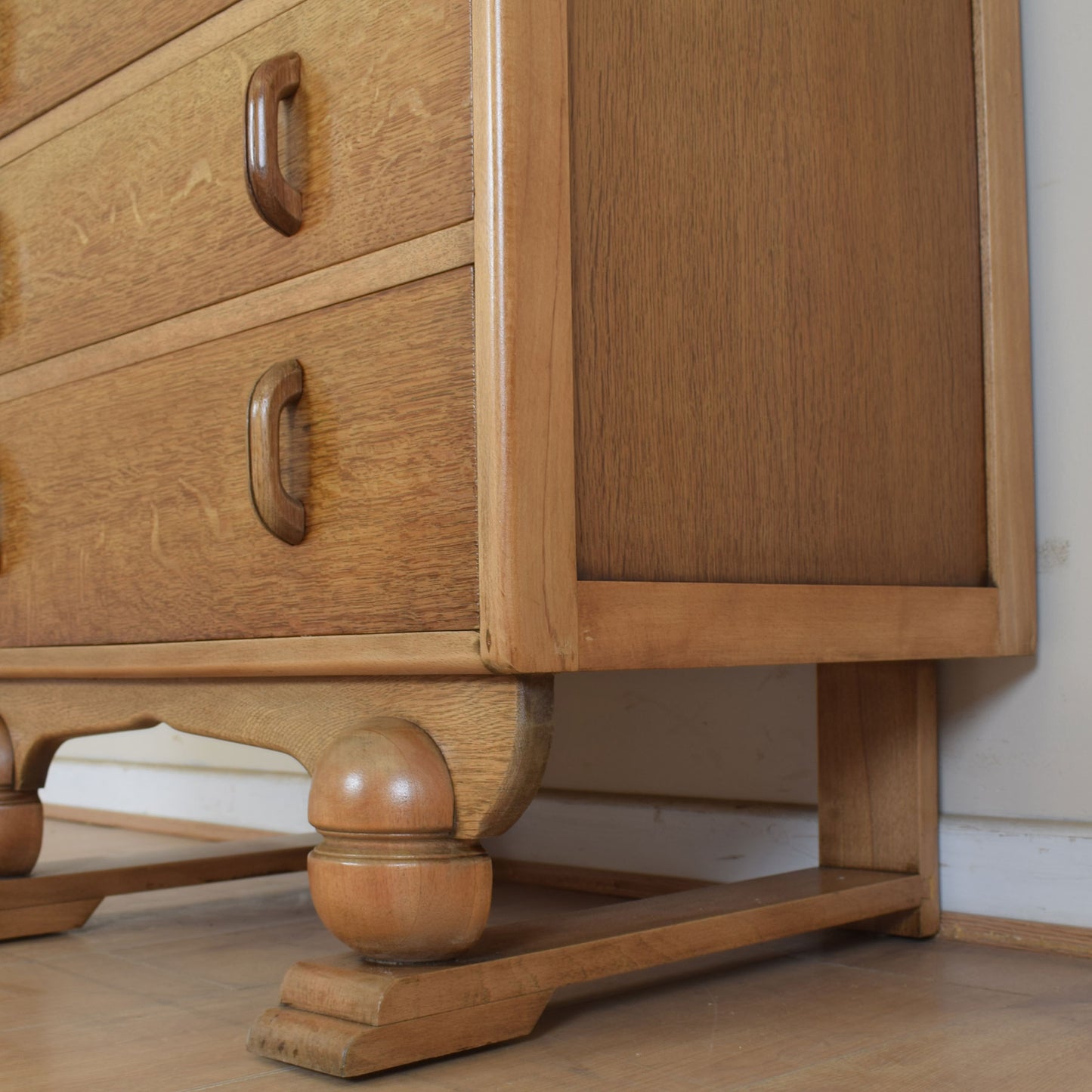 Oak Art Deco Bureau