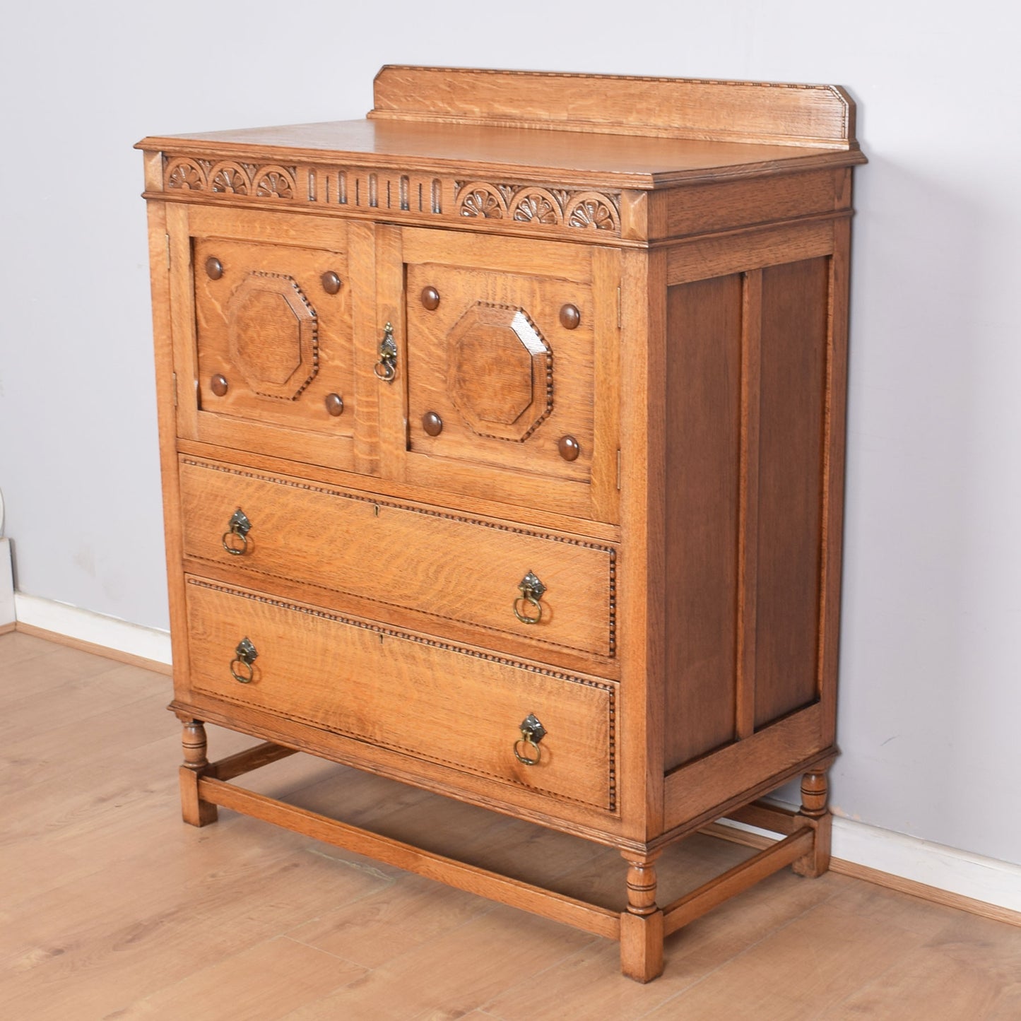 Vintage Oak Cupboard