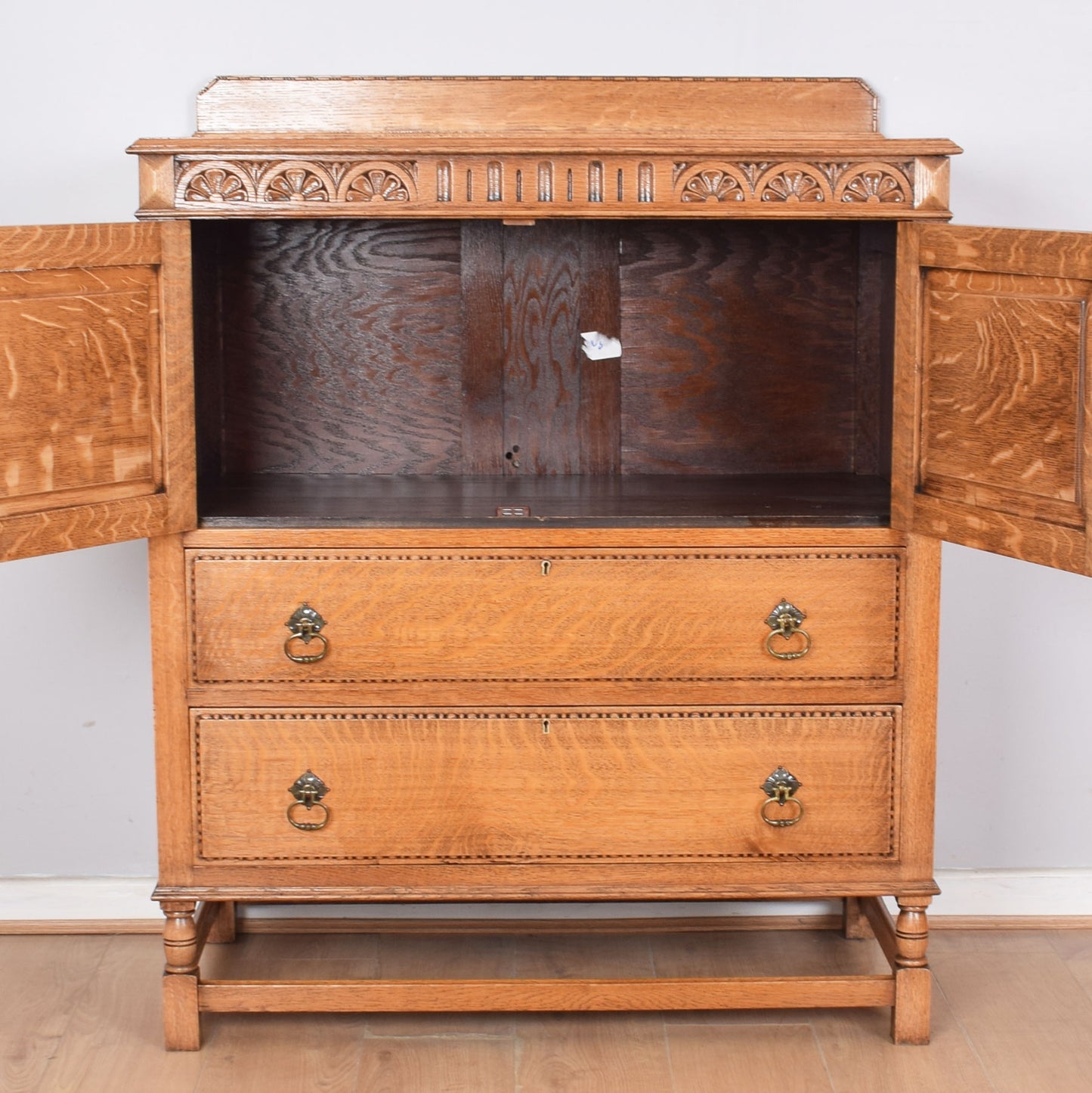 Vintage Oak Cupboard