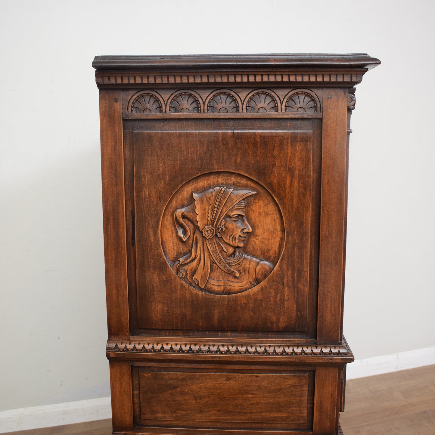 Carved French Oak Sideboard