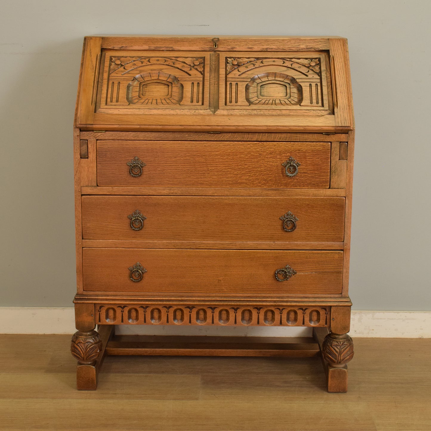 Restored Oak Bureau
