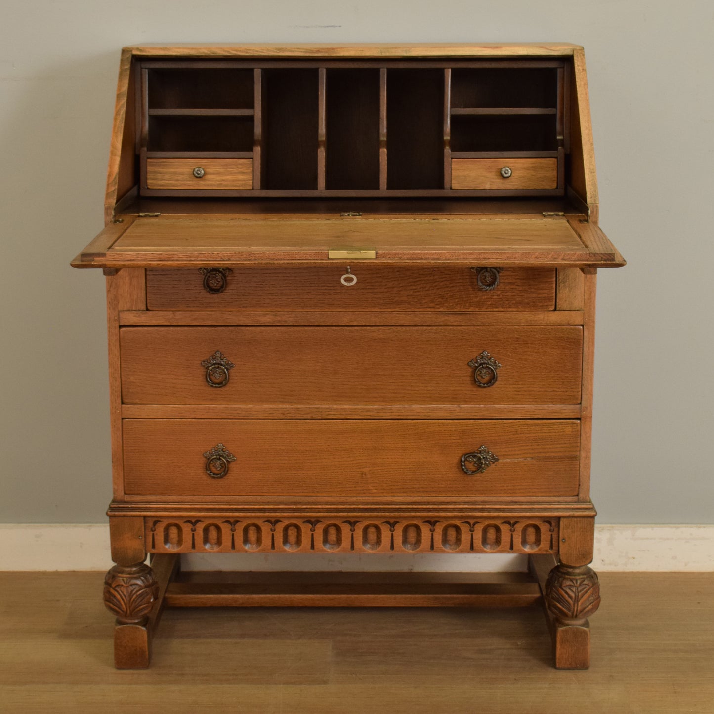 Restored Oak Bureau