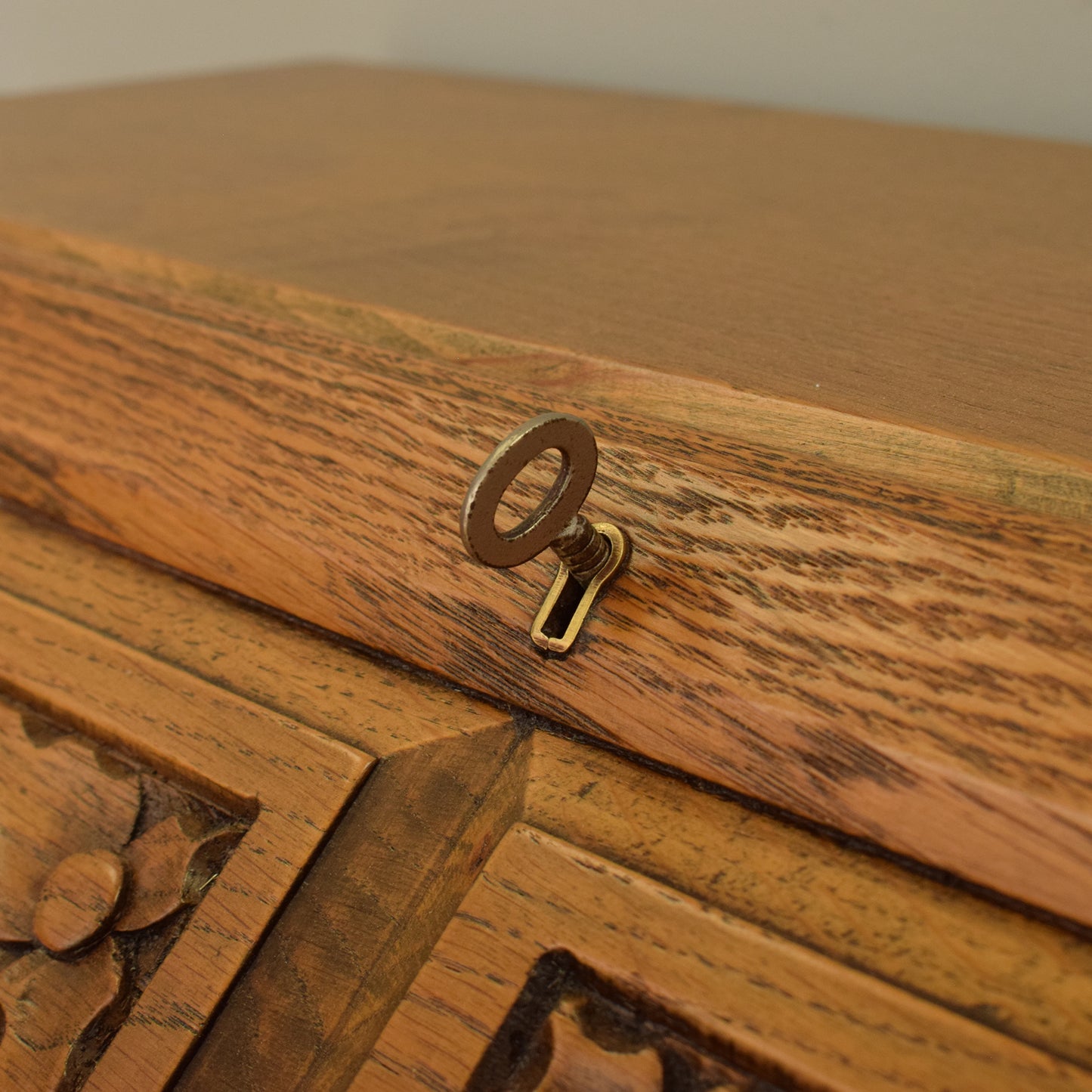 Restored Oak Bureau