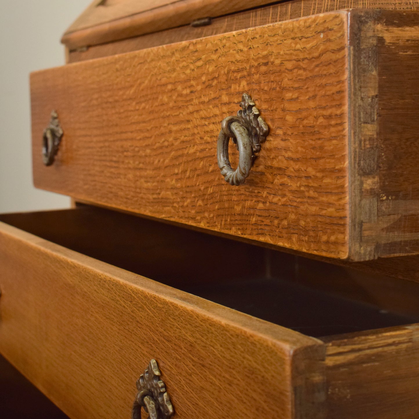 Restored Oak Bureau