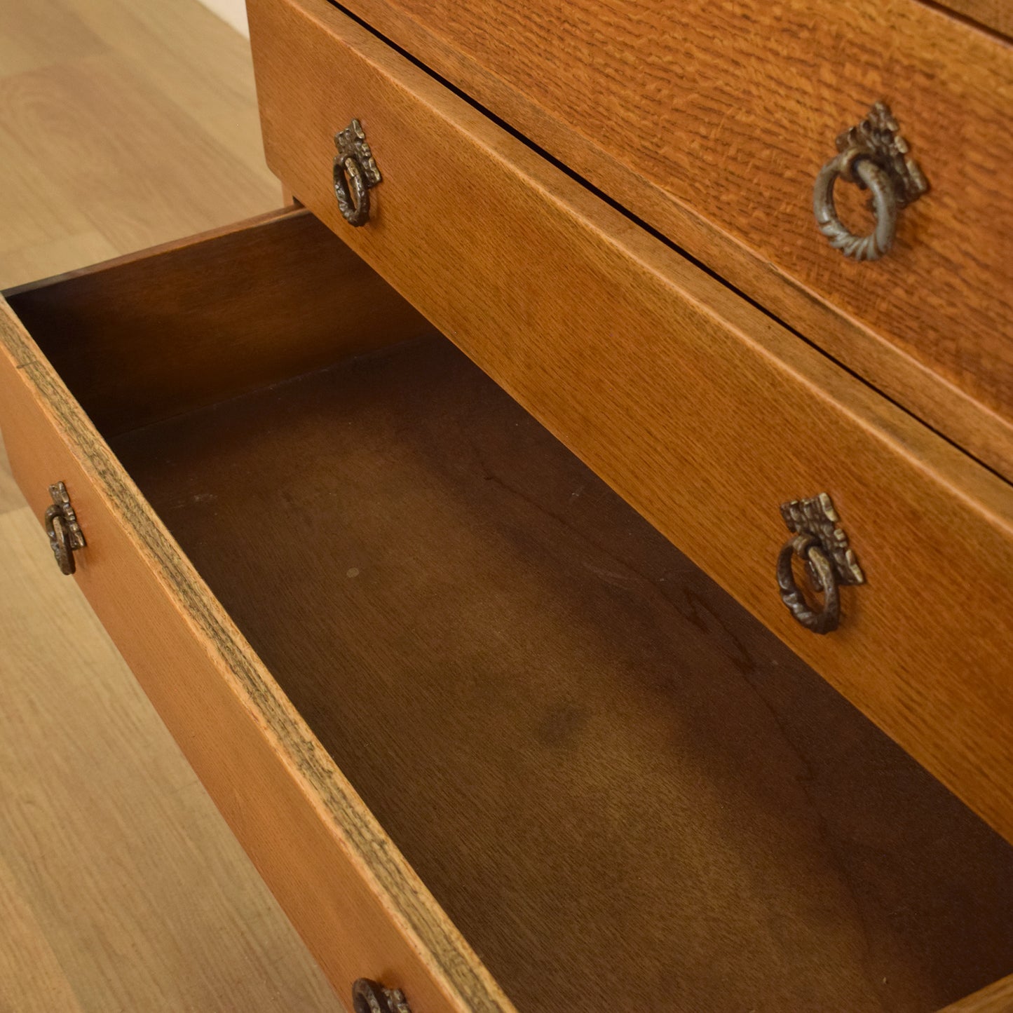 Restored Oak Bureau