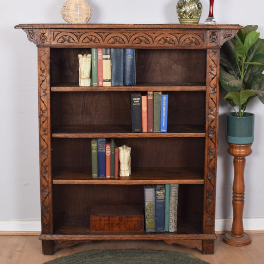 Vintage Oak Bookcase