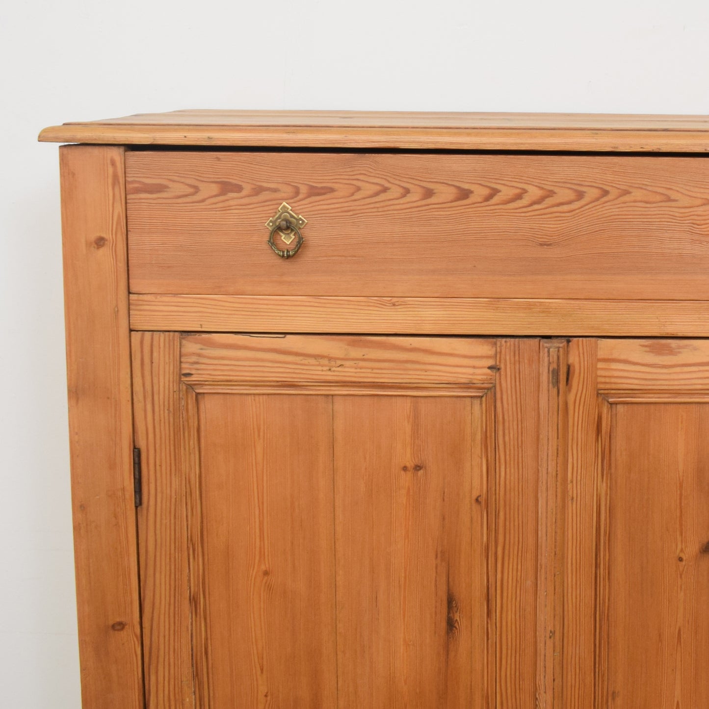 Antique Pine Linen Cupboard
